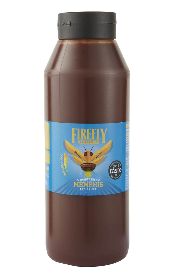 Memphis Red BBQ Sauce - barbecue sauce, barbeque pulled pork, bbq sauce. FireFly Barbecue by FireFly Barbecue