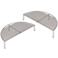Monolith Classic 2nd Level Grill 2 pieces - bbq accessories, classic, extension grid. Monolith by FireFly Barbecue