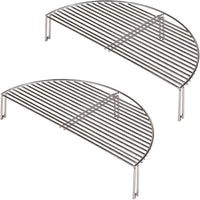 Monolith Classic 2nd Level Grill 2 pieces - bbq accessories, classic, extension grid. Monolith by FireFly Barbecue