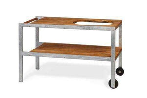 MONOLITH CLASSIC - stainless steel & teak table - bbq accessories, classic, monolith. Monolith by FireFly Barbecue