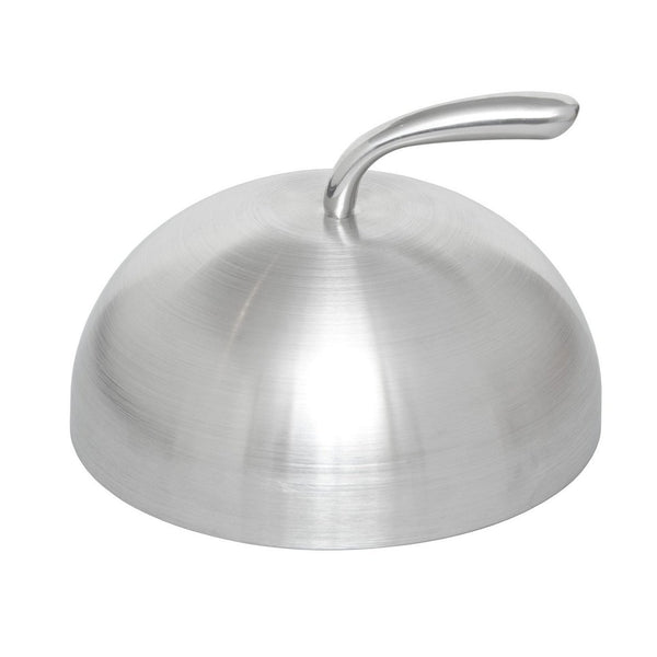 Monolith Stainless Steel Cloche Food Dome - bbq, burger, ceramic. Monolith by FireFly Barbecue