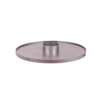 Monolith Fire Plate - Icon flat steel plate with central opening, designed for Monolith ICON kamado grills, 60 cm diameter for even heat distribution.