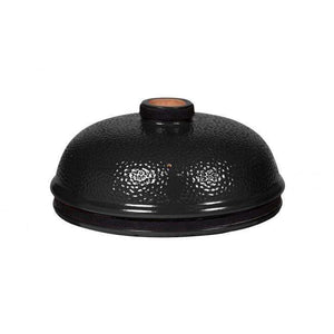 MONOLITH Junior ceramic lid black - junior, , . Monolith by FireFly Barbecue