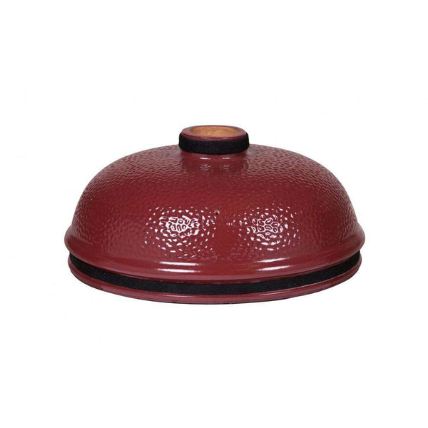 MONOLITH Junior ceramic lid red - junior, lid, monolith. Monolith by FireFly Barbecue