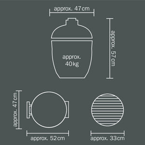 Monolith Junior PRO Series 2.0 Kamado Grill - 2.0, Black Friday, end of summer. Monolith by FireFly Barbecue