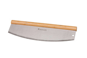 Monolith 14" Pizza Cutter Rocker Blade - bbq accessories, bbq tools, bbq utensils. Monolith by FireFly Barbecue