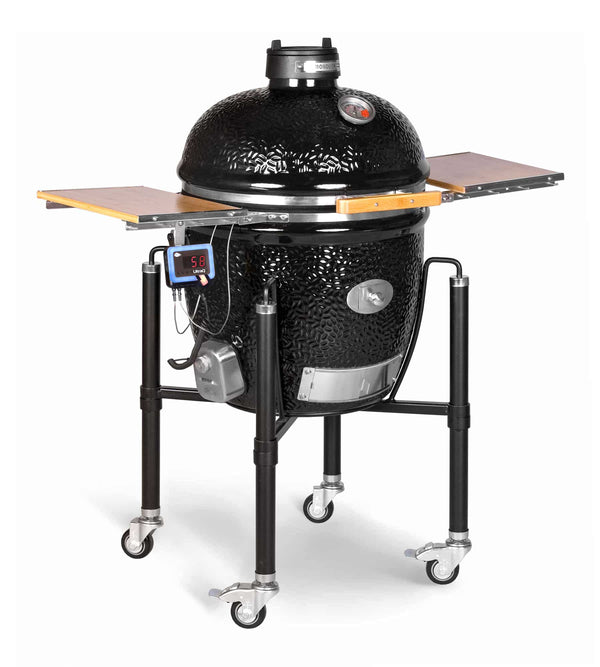 Monolith Le Chef Pro Series 2.0 Black Grill Guru Edition - 2.0, end of summer, grill. Monolith by FireFly Barbecue