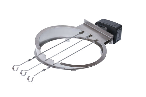 Rotisserie motor and skewers for Monolith rotisserie accessories