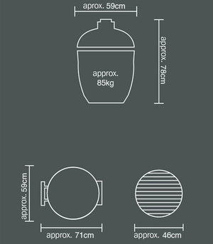 Monolith Classic PRO-Series 2.0 Kamado Grill - kamado, monolith, Monolith Classic. Monolith by FireFly Barbecue
