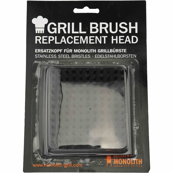 Monolith Grill Brush - Replacement Brush Head - grill brush, , . Monolith by FireFly Barbecue
