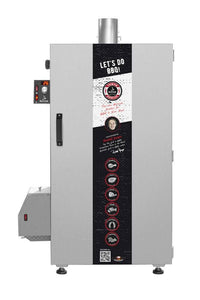 Borniak BBQ smoker 150L stainless steel with control panel