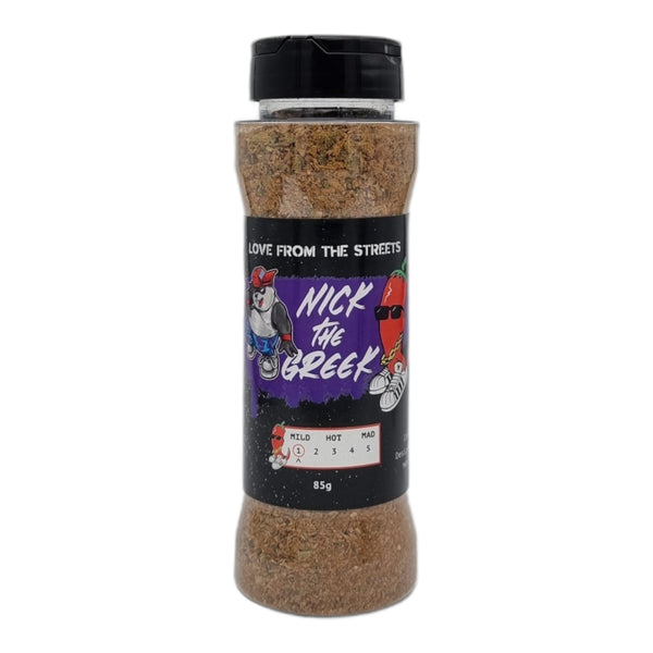 Nick the Greek herb & spice food rub - lfts, lfts seasonings, love from the streets. Love From The Streets by FireFly Barbecue