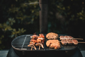 Ozpig Big Pig Flat Iron BBQ Plate - camp cooking, camp fire, camp fire cooking. Ozpig by FireFly Barbecue