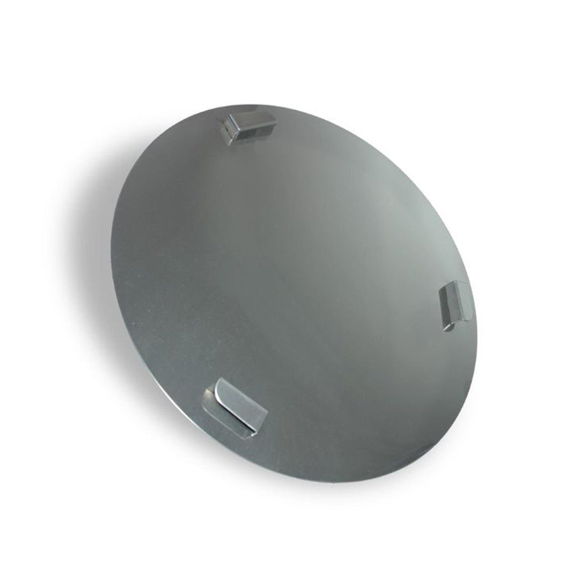 Round stainless steel lid for Pit Barrel Junior smoker grill