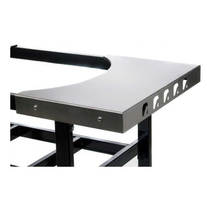 Primo Cart With Stainless Steel Side Shelves - bbq cart, cart, jr200. Primo Ceramic Grills by FireFly Barbecue