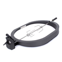 Primo Rotisserie Kit for ceramic BBQs with stainless steel skewer and motor