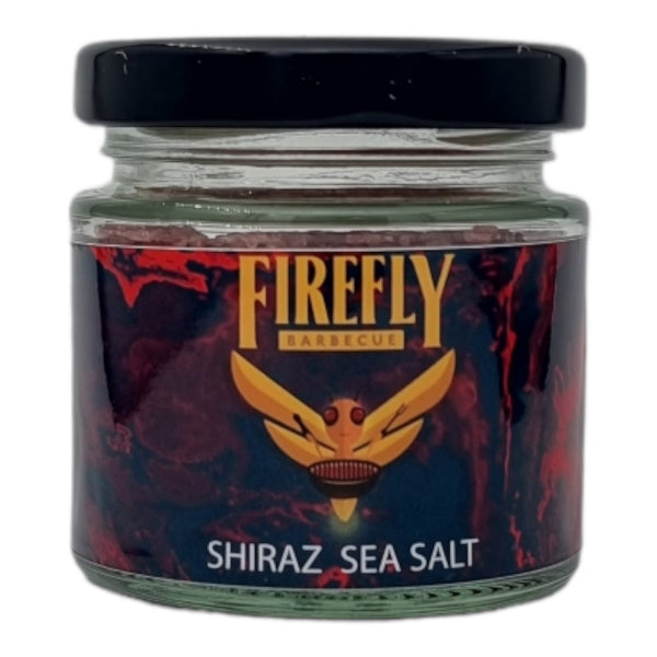 Shiraz Red Wine Infused Sea Salt - red wine salt, salt, sea salt. FireFly Barbecue by FireFly Barbecue