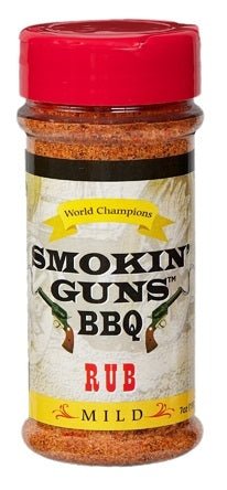 Smokin’ Guns BBQ ‘Mild’ Rub – 198g (7 oz) - bbq rub, mild rub, Smokin’ Guns. Smokin’ Guns BBQ by FireFly Barbecue