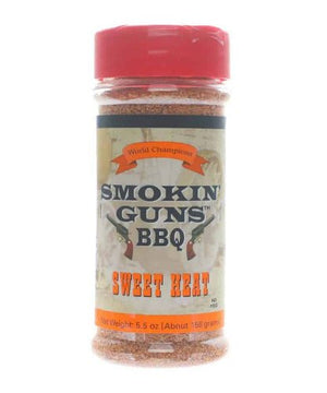 Smokin’ Guns BBQ ‘Sweet Heat’ Rub – 155g (5.5 oz) - bbq rub, mild rub, Smokin’ Guns. Smokin’ Guns BBQ by FireFly Barbecue