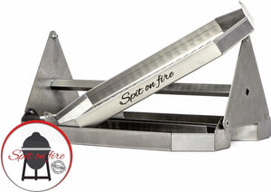 Spit on Fire Rotisserie Carousel kit - basket, carousel, jr200. Primo Ceramic Grills by FireFly Barbecue