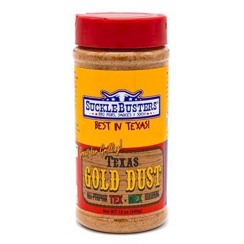 Sucklebusters ‘Texas Gold Dust’ All-Purpose Rub – 340g (12 oz) - bbq rub, sucklebusters, texas gold dust. Sucklebusters by FireFly Barbecue